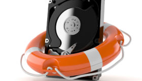 Hard drive with life preserver